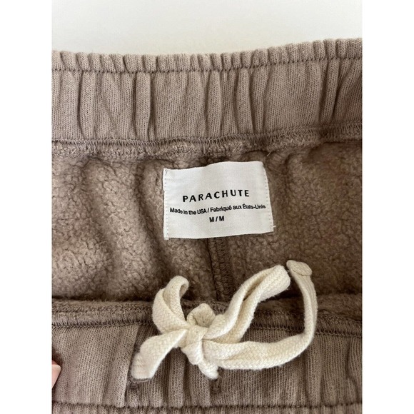 Parachute Home Womens Medium Organic Cotton USA Made Fawn Sweatpants Sustainable - Picture 3 of 4